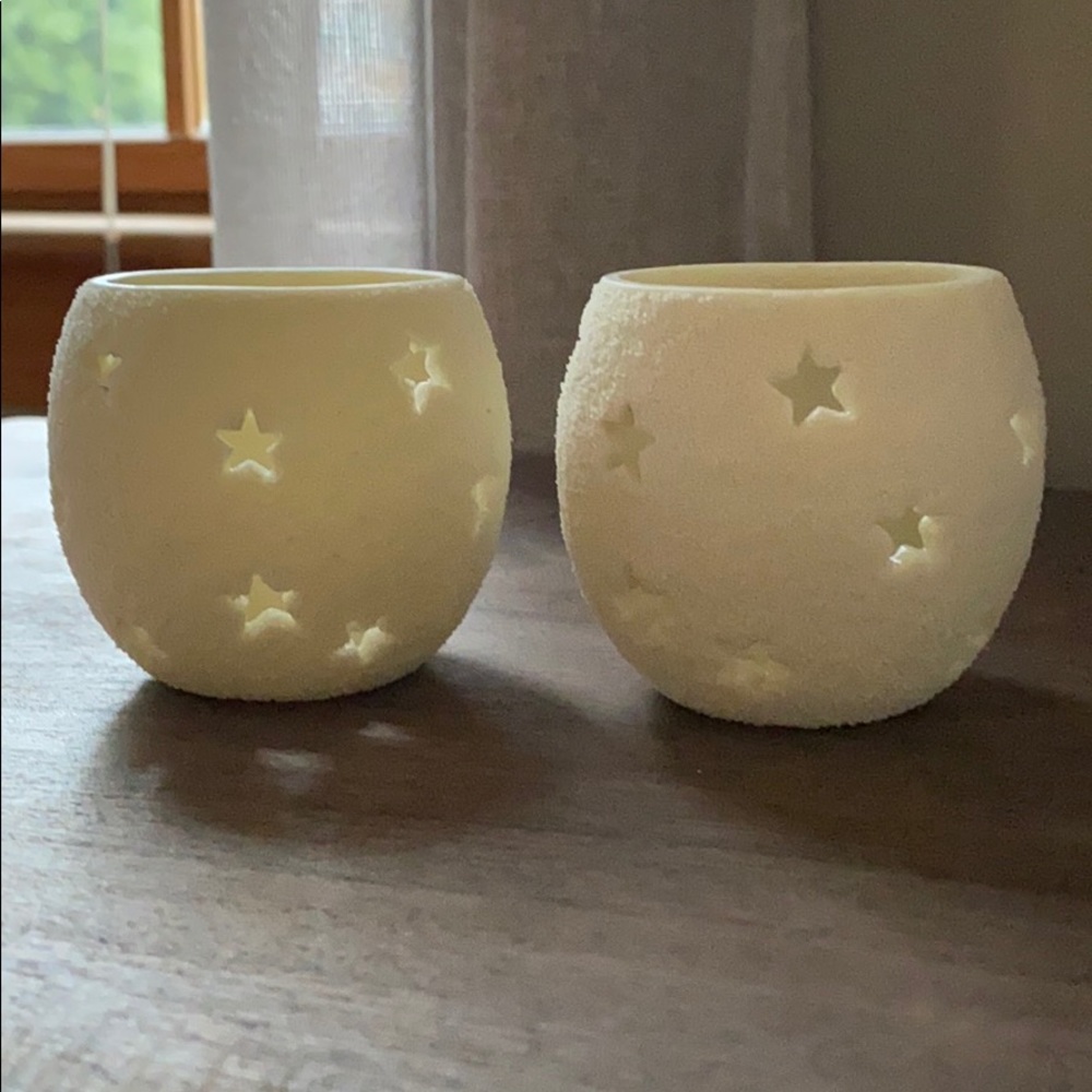 Department 56 tea candle holders